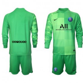 Tenue Paris Saint-Germain Gardien Enfant Troisieme 2021-2022 Maillot de Foot ML